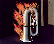 Ren� Magritte - La scoperta del fuoco.